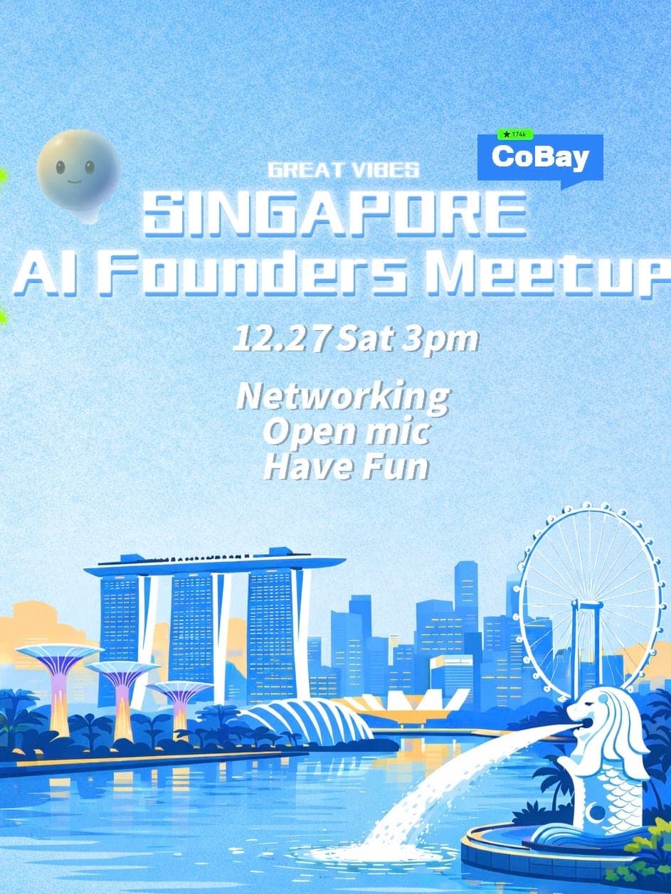 CoBay AI Founder Meetup Singapore photo 4